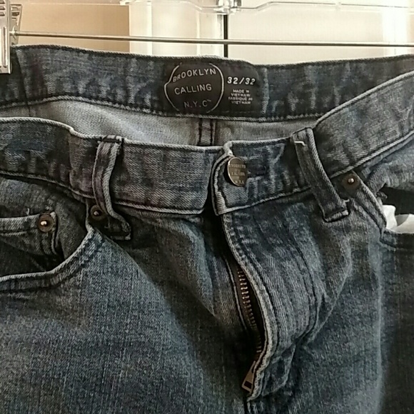 Brooklyn Calling N.Y.C men's Slim Jeans 32/32 - Picture 2 of 2